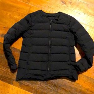 Lululemon puffer jacket black